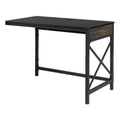 Foundry Road Desk Return, Carbon Oak finish