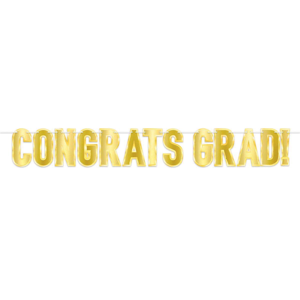 Foil Congrats Grad! Streamer