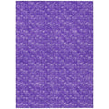 9' X 12' Purple Geometric Washable Non Skid Indoor Outdoor Area Rug