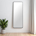 66 Black Steel Framed Full Length Mirror