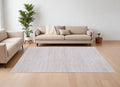 7' X 10' Ivory Power Loom Area Rug
