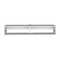 59'' White Floating Mount TV Stand