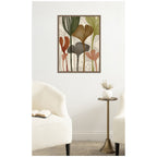 Earthen Botanicals l by Nikita Jariwala Framed Canvas Wall Art Print