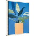 Sylvie House Plant Framed Canvas by Emma Daisy