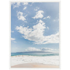 Sylvie Beach Framed Canvas by Alicia Abla