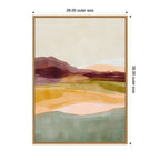 Sylvie Sunset Beauty Framed Canvas by Nikita Jariwala
