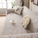 French Chic Style Ruffle Floral Cover Throws for Sofas, Decorative Couch Covers