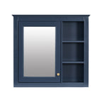 Wall Mounted Medicine Cabinet With Mirror And 3 Open Shelves