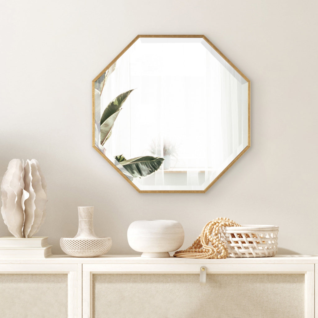 Rhodes Framed Octagon Wall Mirror