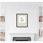 Breakfast Club No. 2 by Gabrielly Guedes Framed Wall Art Print