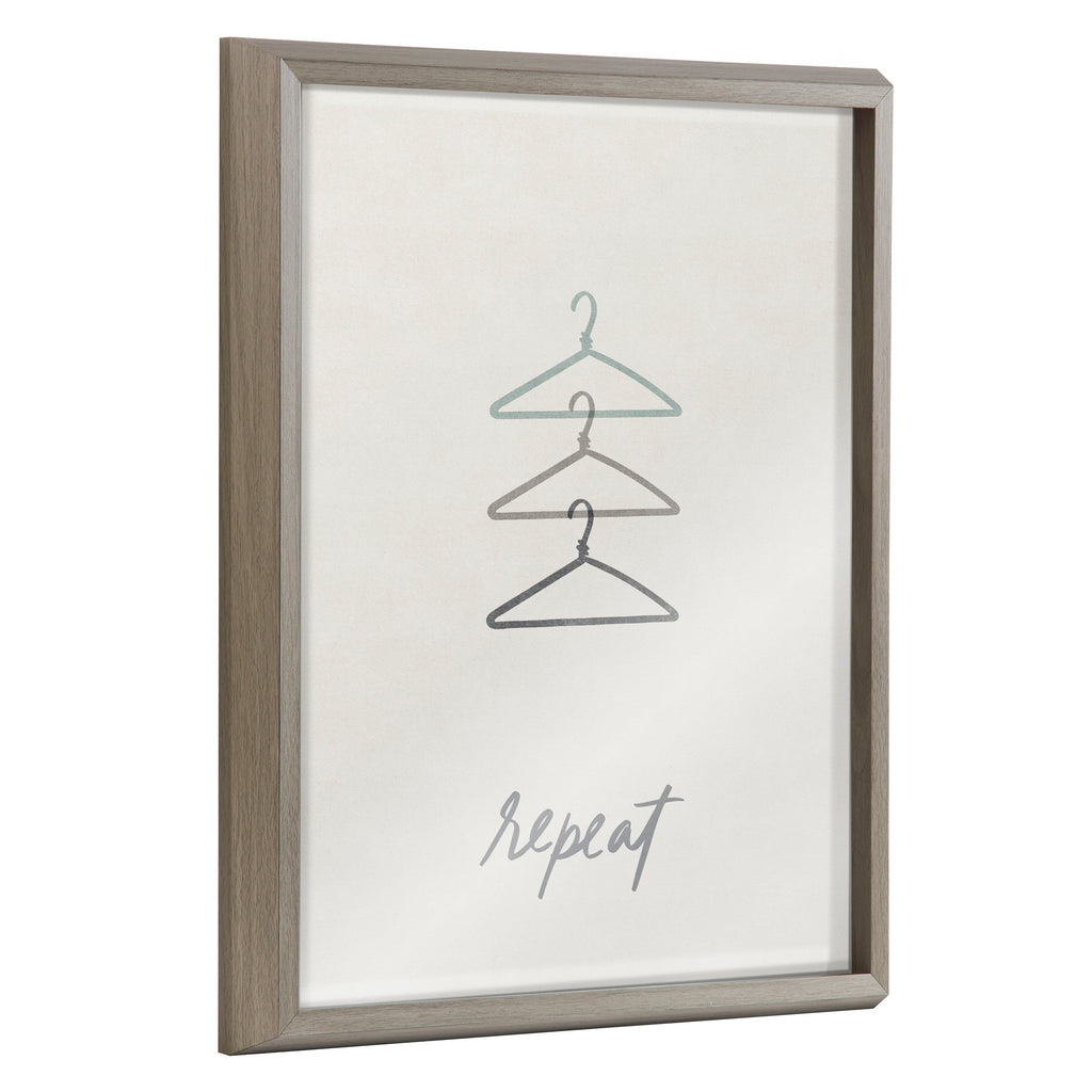 Blake Repeat Framed Printed Glass by Elizabeth Silver