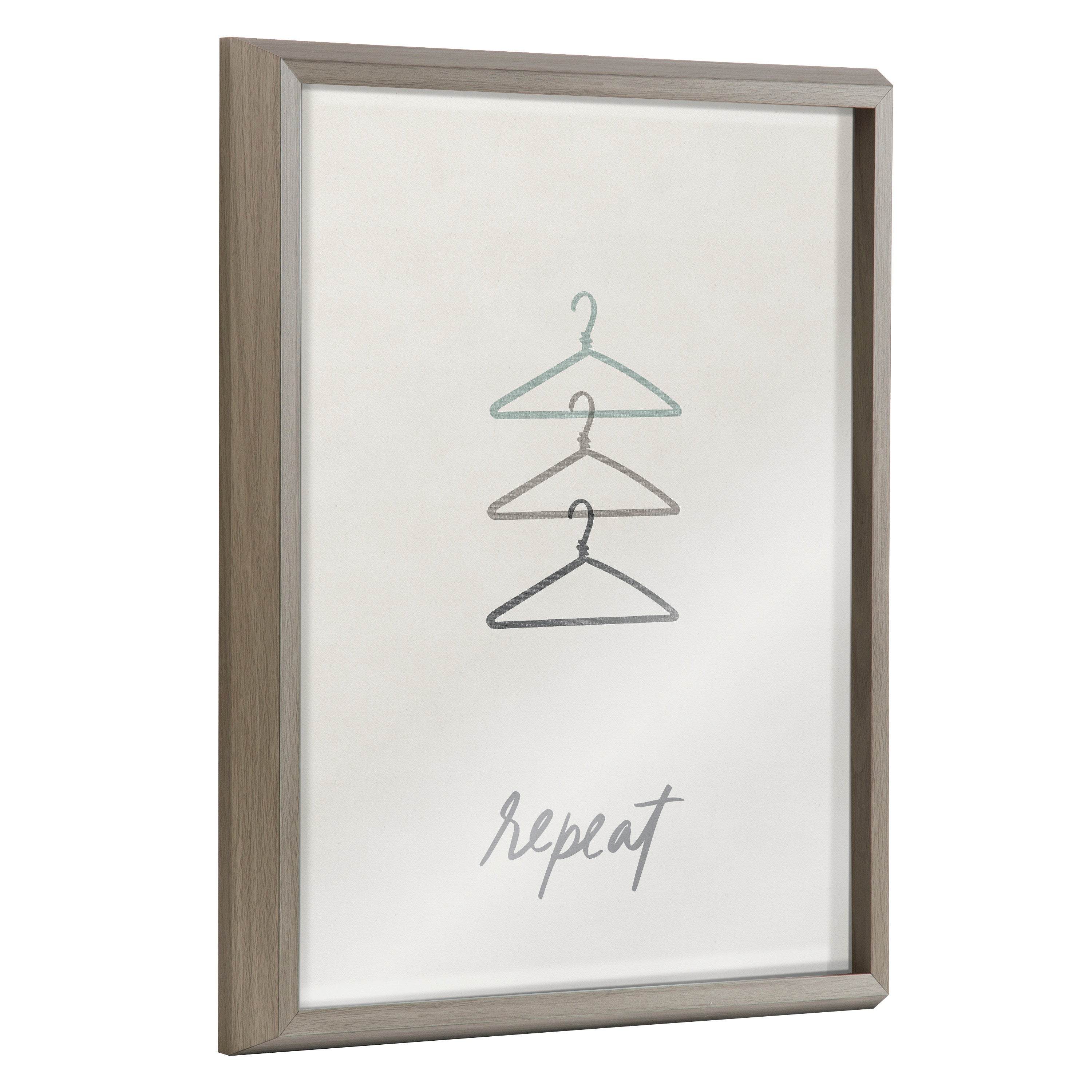 Blake Repeat Framed Printed Glass by Elizabeth Silver