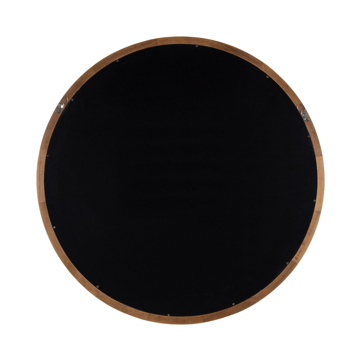 Hatherleigh Round Wood Wall Mirror