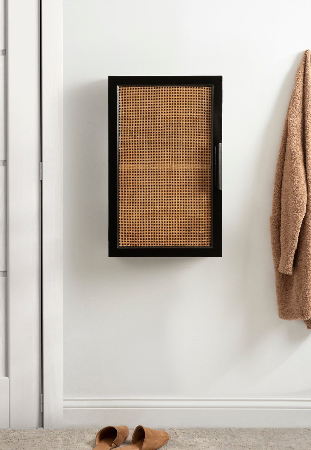 Ori Rattan Wall Cabinet
