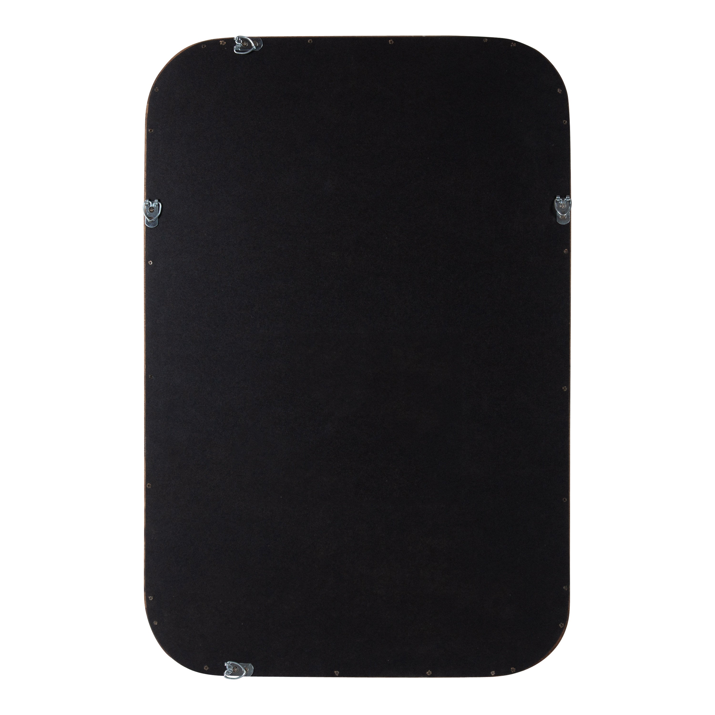 Hutton Wood Framed Radius Rectangle Mirror