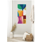 Abstract 01 Panel 1 by Rachel Lee Framed Canvas Wall Art Print