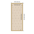 Pinboard Beige Botanical Block Print