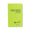 Wilson Jones Foreman'S Pocket Size Employee Time Book, 4.13 X 6.75 Inches, 36 Pages, Green (Ws802)
