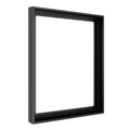 MCS Canvas Float Frames 16x20 Frame, Black Frame for Finished Canvases, Vertical & Horizontal Wall Hanging Large Frame with Adhe