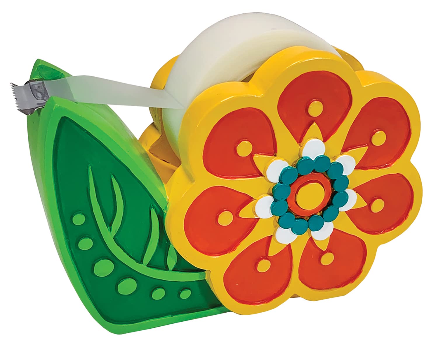 Streamline Imagined Vintage Flower Tape Dispenser