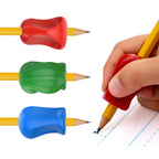 The Pencil Grip 3-Step Training Kit With 3 Premium Ergonomic Pencil Grips, Crossover Grip, Pinch Grip, Pencil Grip (Mxg-003), 1