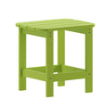 Contemporary Commercial Grade Adirondack Side Table for year round use