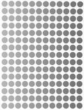 Royal Green Dot Stickers Silver Color Label - Circle Coding Sticker Dots - Style Round Coding Label Sticker - Small Stickers - C