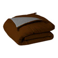 Svt Microfiber 200Tc Comforter (Double_Coffee & Grey)