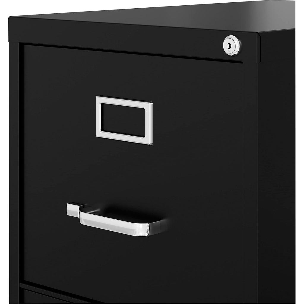 Lorell Commercial-Grade Vertical File, Black