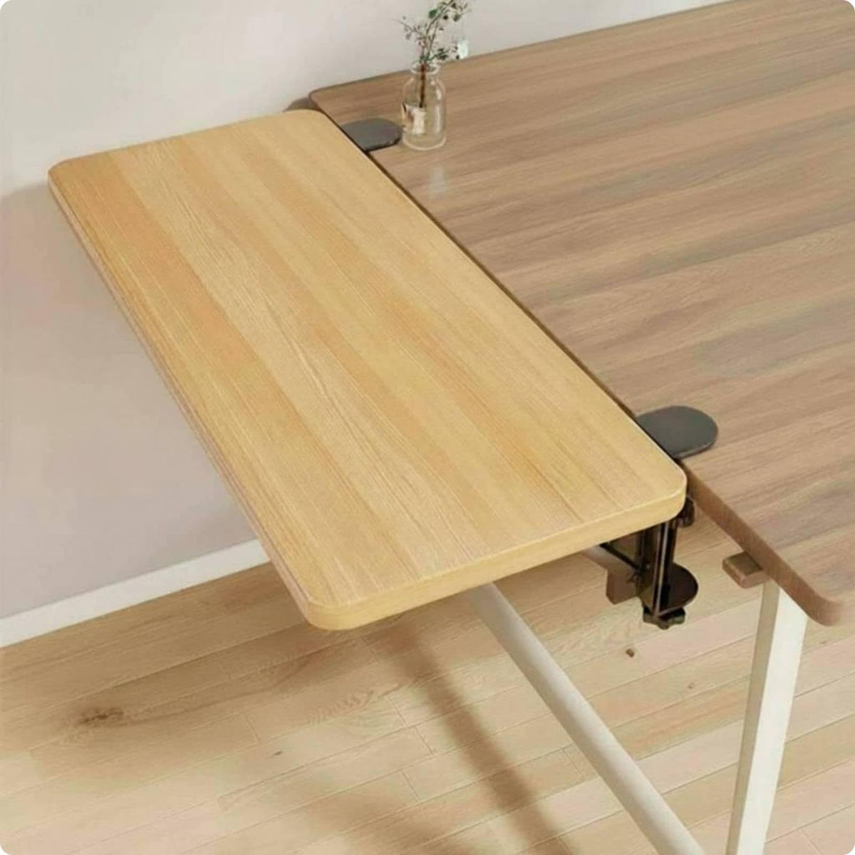 Styleheaven Foldable Desk No Drill Clamp On Desk Space Saving Wood 70X25|Home & Garden| Furniture| Desks & Home Office Furniture