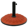 International Caravan Resin Sunflower Umbrella Stand