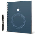 Rocketbook Wave Smart Reusable Notebook, Dotted Rule, Blue Cover, (40) 9.5 X 8.5 Sheets