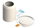 Universal Combustion Chamber, Lynn Time Saver #9, 2300F Ceramic Fiber, 1009