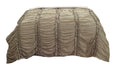 Rizzy Home Clementine Khaki Queen Size Quilt 90 Inches X 92 Inches