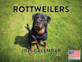 Rottweiler Calendar 2025 Monthly Wall Calender 12 Month | American Made In The Usa