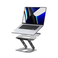 j5create Multi-Angle Aluminum Laptop Stand, Ergonomic Notebook Riser, Suitable for MacBook, Dell, HP, Lenovo, Fits Most laptops 