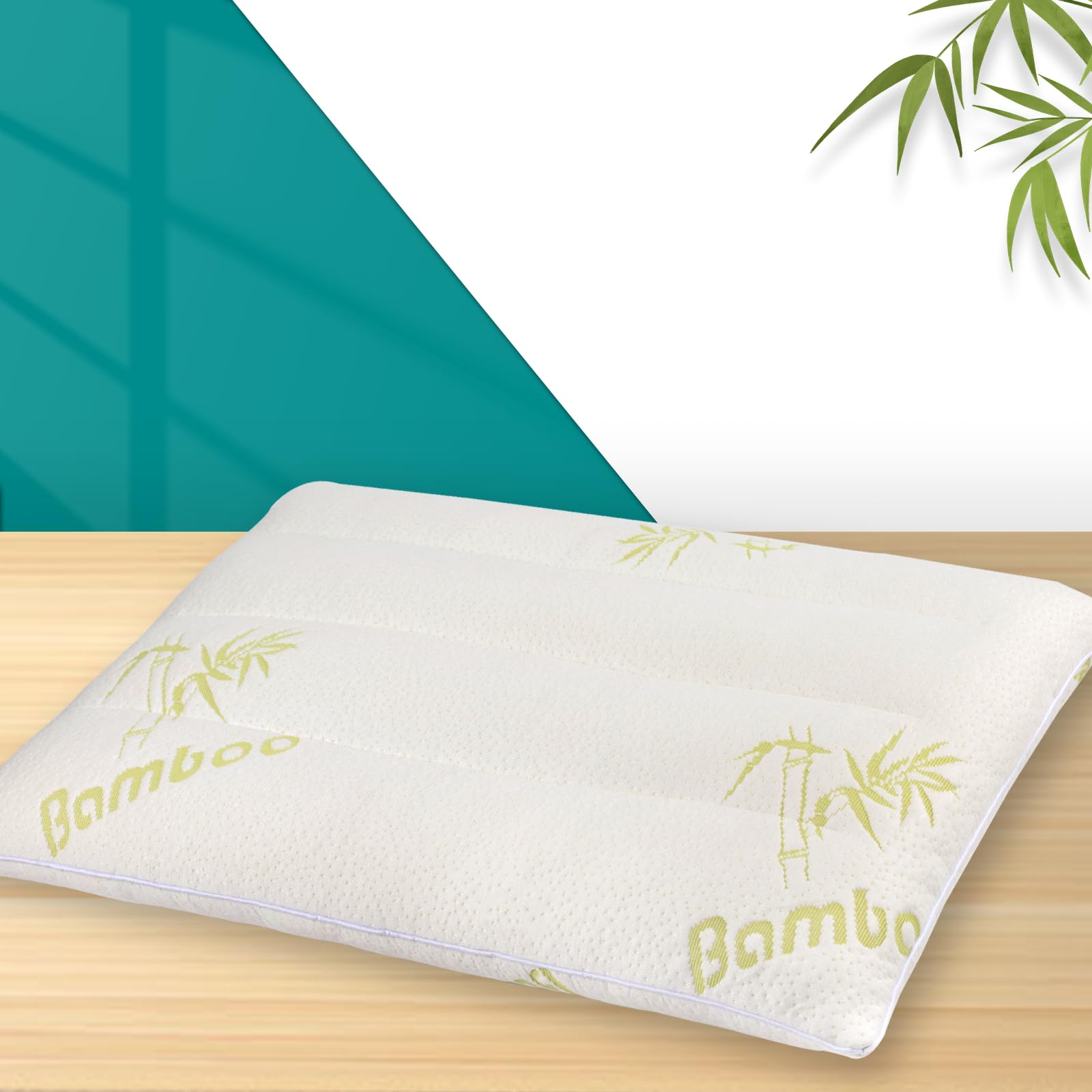 Minupwell Ultra Thin Pillows, Flat Pillows For Sleeping Thin, 7D High Support 2.5 Inch Height Slim Bed Pillows For Stomach Sleep