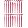 Zhu Yu Chun 20Pcs Cute Flamingo Pink Pens Gift For Women, Coworkers, Hostess And Girlfriend,Rubber Gel Ink Pen Ballpoint Pen Bla