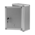 Small Suggestion Box Wall Mountable Mailbox Hanging Complaint Multi Purpose Aluminium Alloy Box With Lock Wall (Package May Vary
