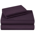 Homeideas Full Size Bed Sheets - 4 Piece Set (Purple) - Extra Soft Brushed Microfiber 1800 Bedding Sheets, Deep Pocket, Wrinkle & Fade Free