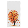 Wamika Fall Leaves Hand Towels Autumn Maple Tree Face Towel Ultra Soft Highly Absorbent Guest Towel Portable Kitchen Tea Towels 