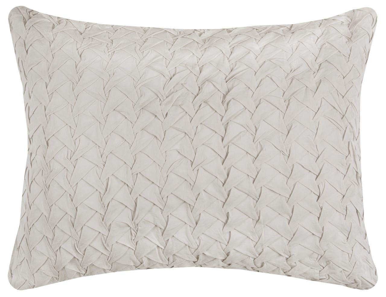 Rizzy Home | BT4057 | Polyester Quilt | 70"x86" Brown/Neutral/ Solid Textured