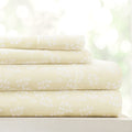 Linen Market 4 Piece Twin Bedding Sheet Set (Wheatfield Ivory) - Sleep Better Than Ever With These Ultra-Soft & Cooling Bed Shee