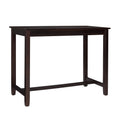 Linon 36 inch Height Pub Claridge Table, Walnut Counter