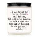 Niyewsor Scented Candle- Best Friends Birthday Gifts for Women, Friendship Gifts for Women Friends, Mothers Day Gifts for Friend