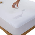 Waterproof Short King Mattress Protector For 72X75 Rv Short King Cal Bed Ultra Soft Jersey Noiseless Mattress Cover