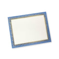Gartner Studios Blue And Gold Foil Certificate Paper, 80Lb 8.5    X 11   , 15 Count, Blue With Gold Foil (36001-S)