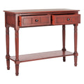 Safavieh American Homes Collection Samantha Red 2-Drawer Console Table