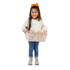 Really Good Stuff - 666014 Plastic Storage Baskets For Classroom Or Home Use - Stackable Mesh Plastic Baskets With Grip Handles