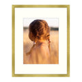 Golden State Art, 16x20 Picture Frame with Mat for 11x14 - High Definition Glass Wall Mounting Horizontal Vertical Display (Gold